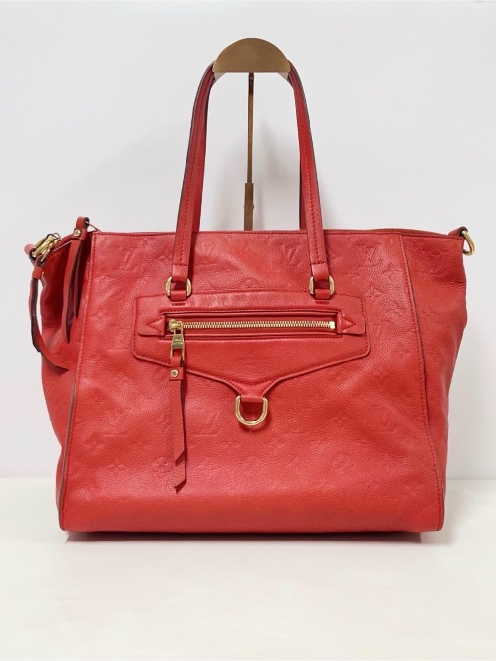 Louis Vuitton Monogram Empreinte Lumineuse Bag – Orient Red